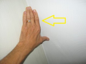 How did fingerprints get on the ceiling?