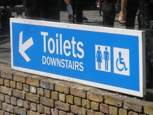 Which way to the loo?