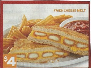 Denny's Fried Cheese