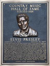 Elvis plaque