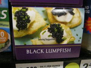 What wine goes with Lumpfish?